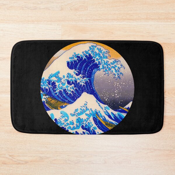 Item preview, Great Wave Off Kanagawa Mathematical Wave Science Art designed and sold by MathWare MathClips.