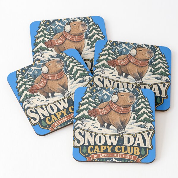 Item preview, Snow Day Capy Club designed and sold by fordogg 3.