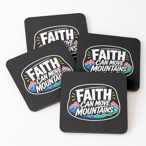 Item preview, Matthew 17:20 Faith Can Move Mountains designed and sold by plushism.