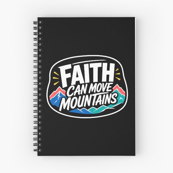 Item preview, Matthew 17:20 Faith Can Move Mountains designed and sold by plushism.