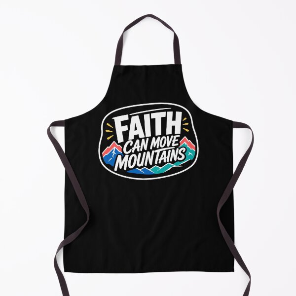 Item preview, Matthew 17:20 Faith Can Move Mountains designed and sold by plushism.