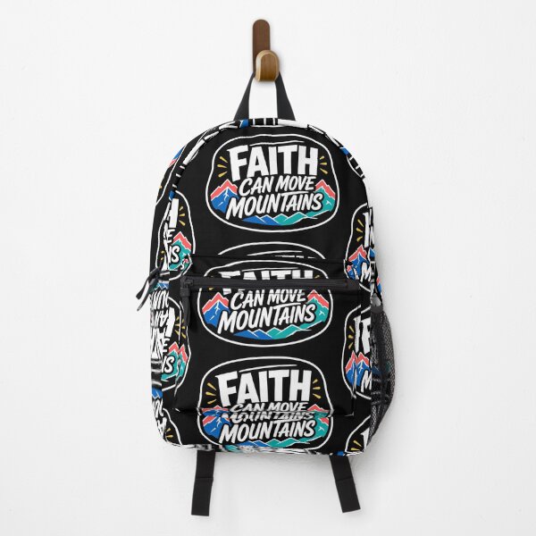 Item preview, Matthew 17:20 Faith Can Move Mountains designed and sold by plushism.