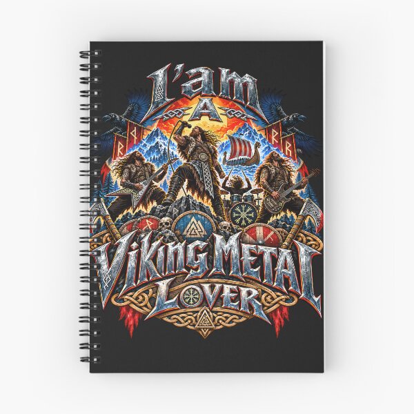 Item preview, Viking Metal Lover – Nordic Pagan Metal Music Shirt and More designed and sold by Earth Celebration Designs.