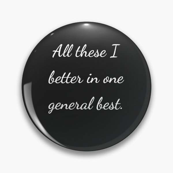 Item preview, “All these I better in one general best.” - handwriting white designed and sold by ariksworld.