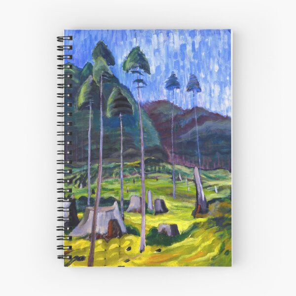 Item preview, Emily Carr’s Odds and Ends forest landscape, Vancouver Island, Canada landscape painting designed and sold by Jéanpaul  Ferro.