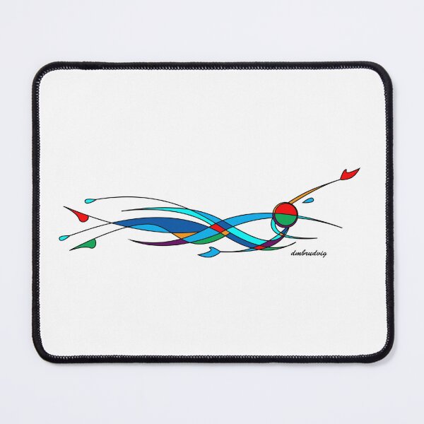 Item preview, Backstroke Swimmer Wave Line designed and sold by DMBDigitalArt.