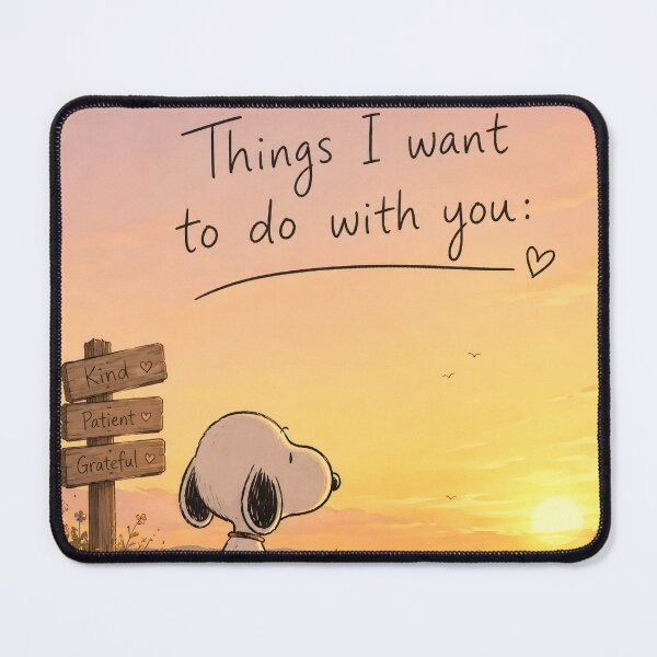 Item preview, Sunset Dreams with Snoopy designed and sold by COFFEEWITHARTS.