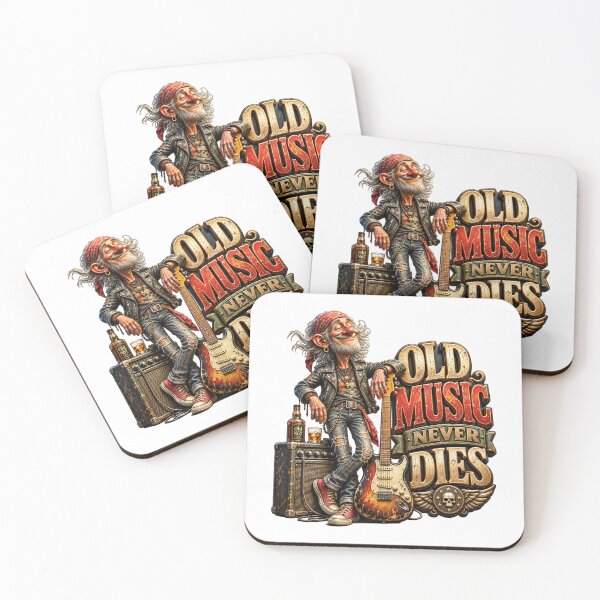 Item preview, Old Music Never Dies Vintage Rock Guitar Design designed and sold by Wilcox PhotoArt.