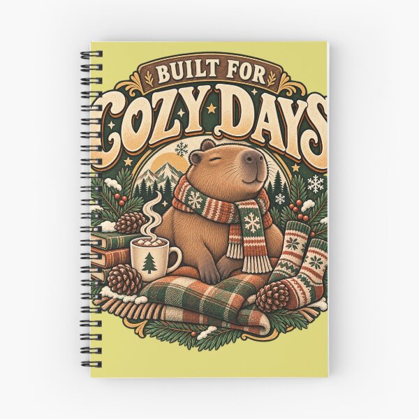 Item preview, Built For Cozy Days Capybara designed and sold by fordogg 3.