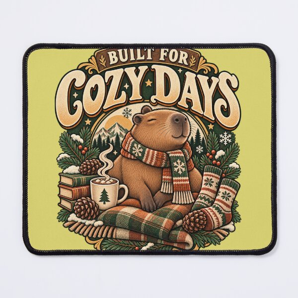 Item preview, Built For Cozy Days Capybara designed and sold by fordogg 3.