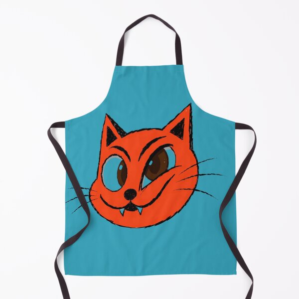 Item preview, Cute Orange Cat Face – Playful Cartoon Feline designed and sold by Mousy17.