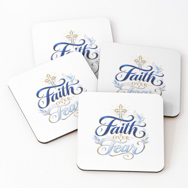 Item preview, Faith over Fear designed and sold by Whimsy Petal and Co..
