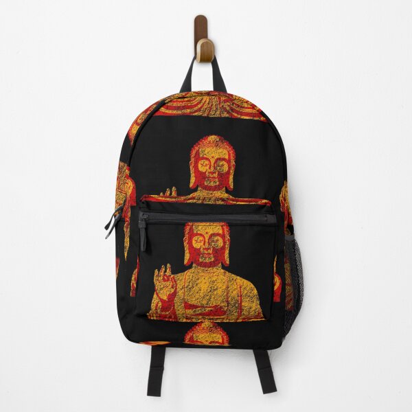 Item preview, Neon Orange Buddha Meditation Zen Tech Geek Art designed and sold by MathWare MathClips.