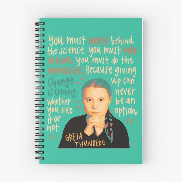 Item preview, Greta Thunberg Climate Activist Portrait designed and sold by emilyvpcreates.