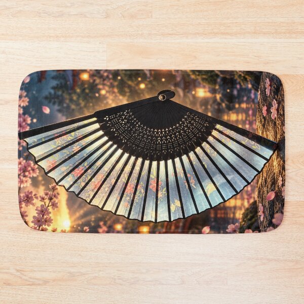Item preview, Sakura Sunset Folding Fan designed and sold by Kimberly Palmer.