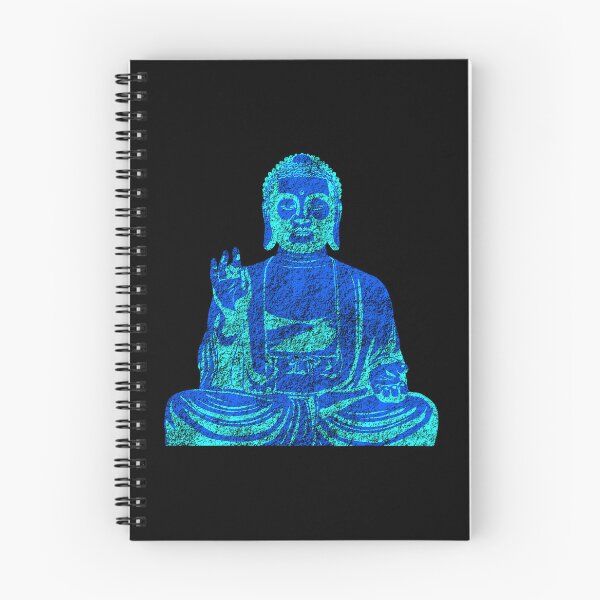 Item preview, Cyber Blue Buddha Meditation Zen Tech Geek Art designed and sold by MathWare MathClips.