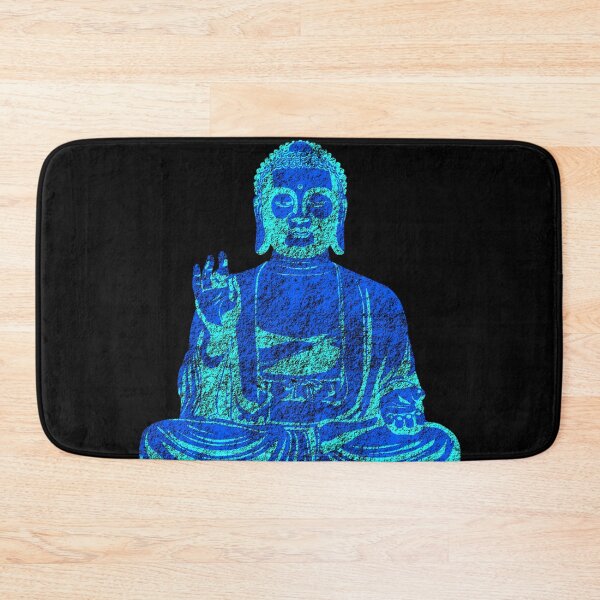 Item preview, Cyber Blue Buddha Meditation Zen Tech Geek Art designed and sold by MathWare MathClips.
