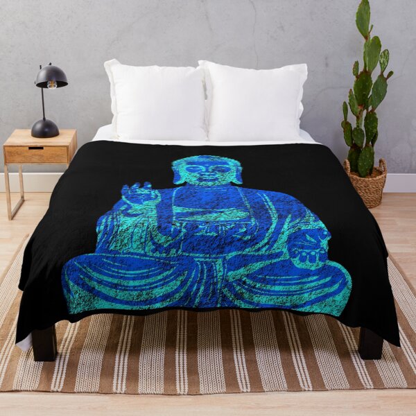 Item preview, Cyber Blue Buddha Meditation Zen Tech Geek Art designed and sold by MathWare MathClips.