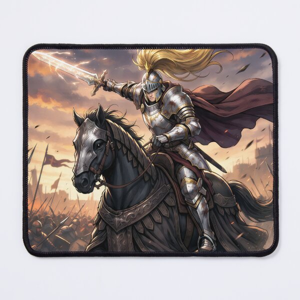Item preview, cavalry knight silver 2nd (no border) designed and sold by Crimsonmerchant.