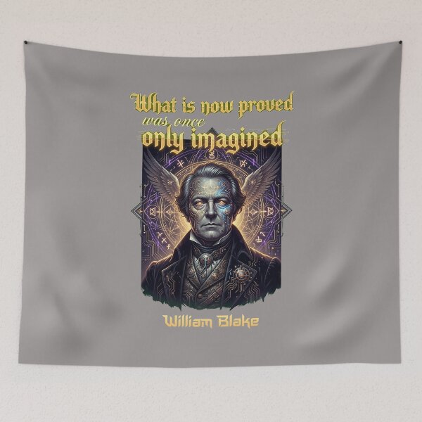 Item preview, Blake Imagined Quote Portrait Design-91 designed and sold by 1Morrison5.