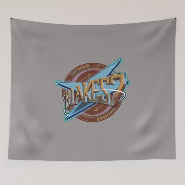 Item preview, BLAKES 7 Retro Logo Graphic Tee-79 designed and sold by 1Morrison5.