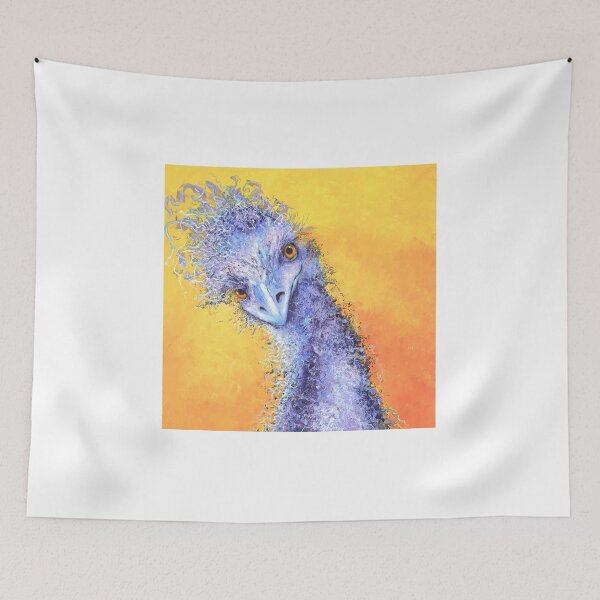 Item preview, Tangled hair, don't care Emu! designed and sold by MatsonArtDesign.