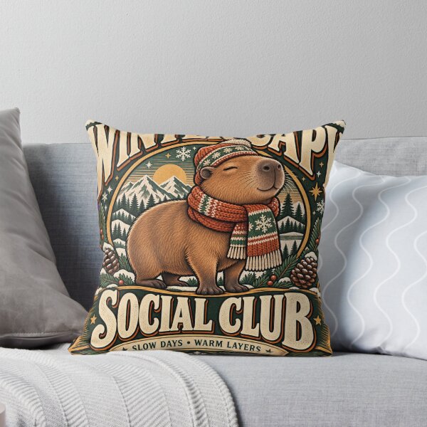 Item preview, Winter Capy Social Club designed and sold by fordogg 3.