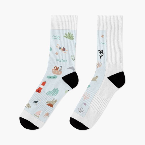 Item preview, Patagonia Sea Collage Whales Penguins designed and sold by DofinaSur.