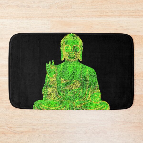 Item preview, Cyber Green Buddha Meditation Zen Tech Geek Art designed and sold by MathWare MathClips.