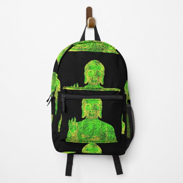 Item preview, Cyber Green Buddha Meditation Zen Tech Geek Art designed and sold by MathWare MathClips.