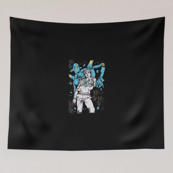 Item preview, Star Platinum Vaporwave Bizarre Adventure Design designed and sold by UNZY-ds.