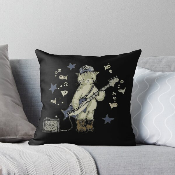 Item preview, Cute Cat Bassist Underwater Music designed and sold by ChristiPeta.