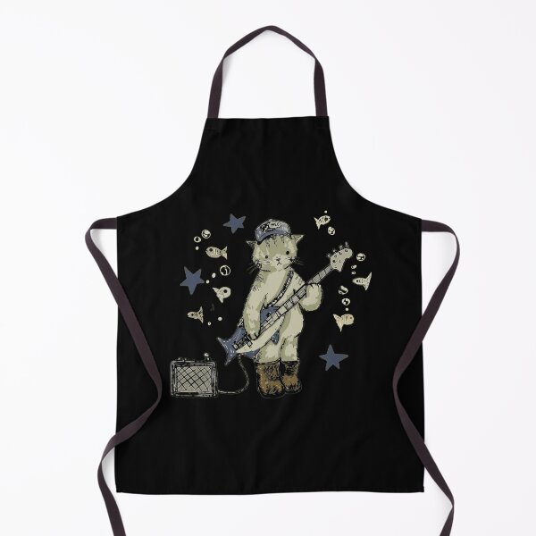 Item preview, Cute Cat Bassist Underwater Music designed and sold by ChristiPeta.