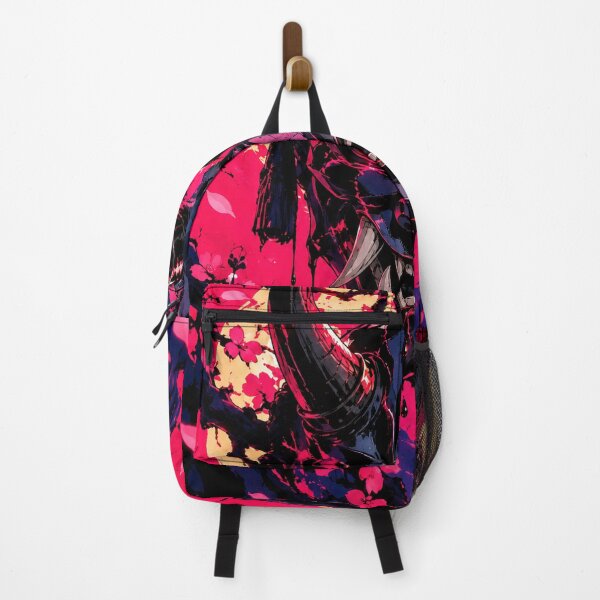 Artikelvorschau, Hanging Oni Mask Amid Cherry Blossoms entworfen und verkauft von MouradStudio.