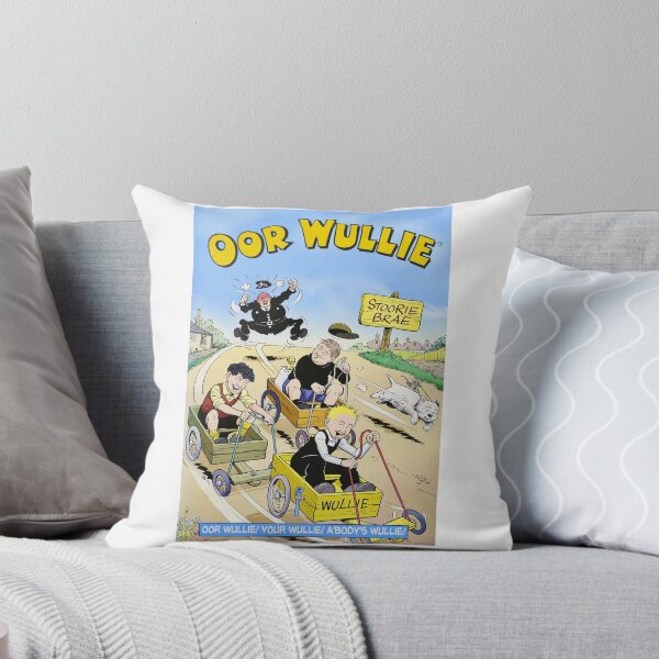Item preview, Oor Wullie Comic Book Scottish Cover Art Original Custom Vintage Movie Poster designed and sold by Cool Robot Bro..