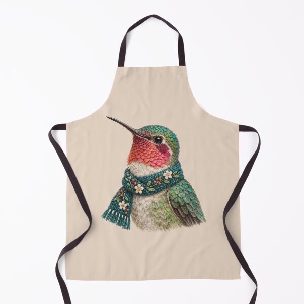 Item preview, Anna's Hummingbird Wearing Beanie, Retro Birdwatching, Cute Hummingbird, Birder Gift, Vintage Nature Bird designed and sold by Cchotlan.