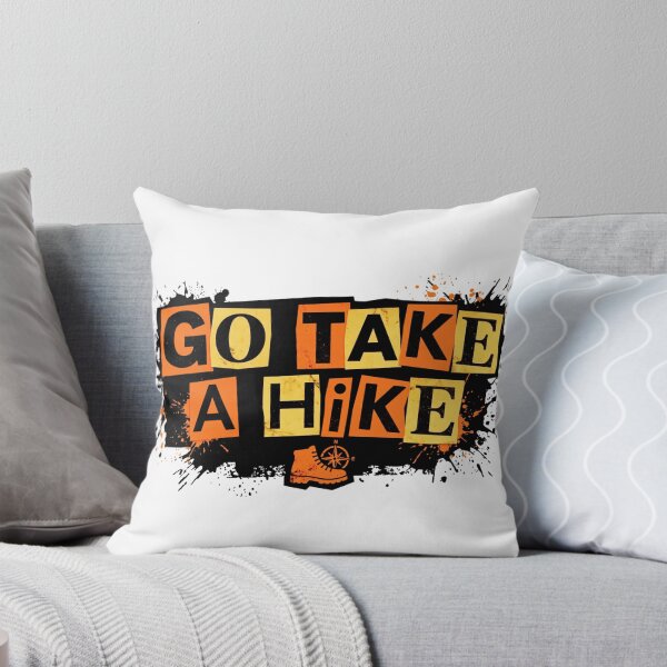 Item preview, Go Take a Hike – Bold Outdoor Hiking Adventure Design designed and sold by GabeMountainArt.