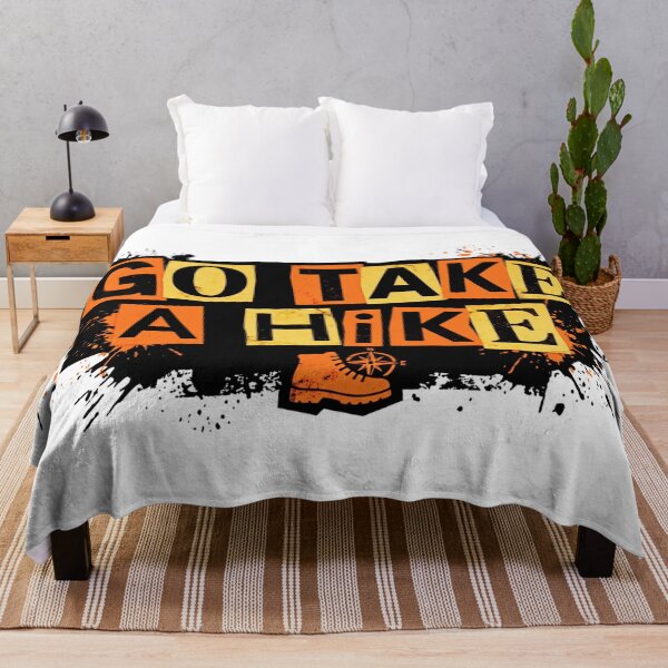 Item preview, Go Take a Hike – Bold Outdoor Hiking Adventure Design designed and sold by GabeMountainArt.