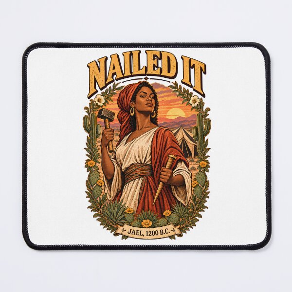 Item preview, Nailed It - Jael 1200 B.C. Powerful Women Of The Bible Black Jael designed and sold by Neurospicy Trolls.