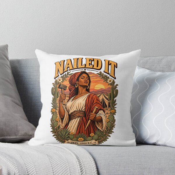 Item preview, Nailed It - Jael 1200 B.C. Powerful Women Of The Bible Black Jael designed and sold by Neurospicy Trolls.