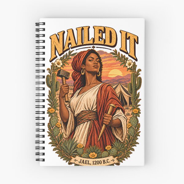 Item preview, Nailed It - Jael 1200 B.C. Powerful Women Of The Bible Black Jael designed and sold by Neurospicy Trolls.