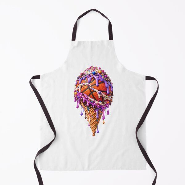 Item preview, Basketball Ice Cream Cone Colorful Sweet Sports Treat designed and sold by Wilcox PhotoArt.