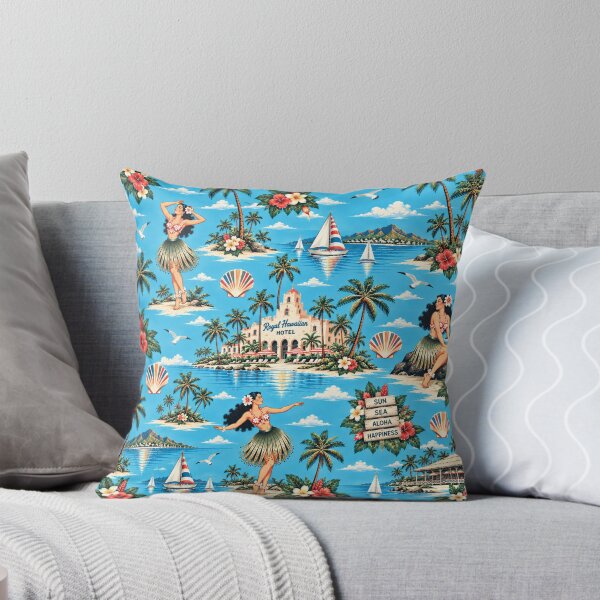 Item preview, Modern Hawaiian Resort – Hula Girls &  Palace designed and sold by Plus91BIRD.
