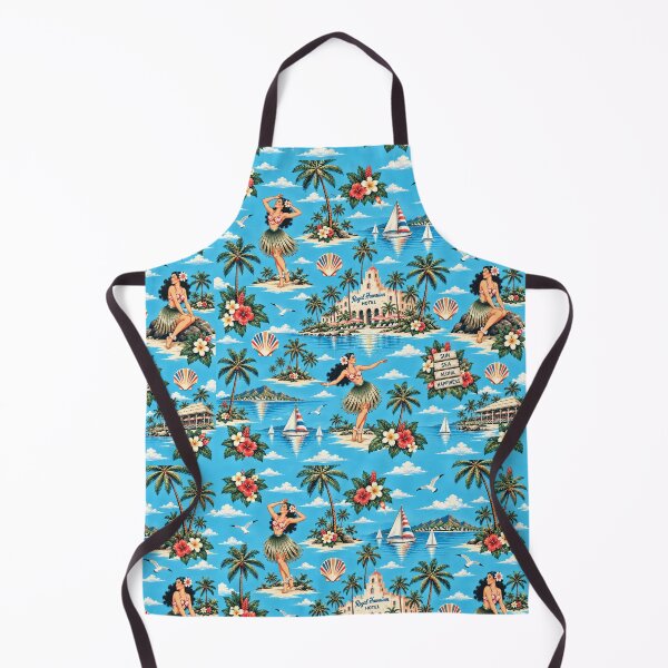 Item preview, Modern Hawaiian Resort – Hula Girls &  Palace designed and sold by Plus91BIRD.