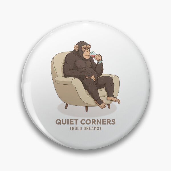 Item preview, Chimpanzee Drinking Red Wine Vintage Aesthetic designed and sold by COZY VINTAGE animal.
