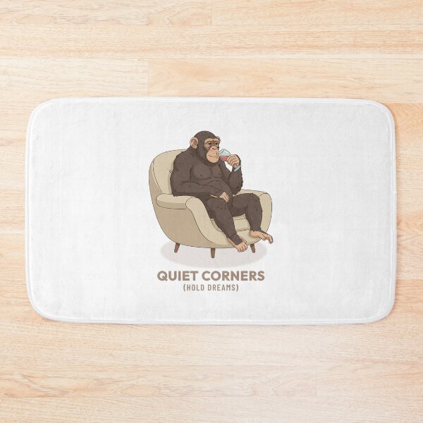 Item preview, Chimpanzee Drinking Red Wine Vintage Aesthetic designed and sold by COZY VINTAGE animal.