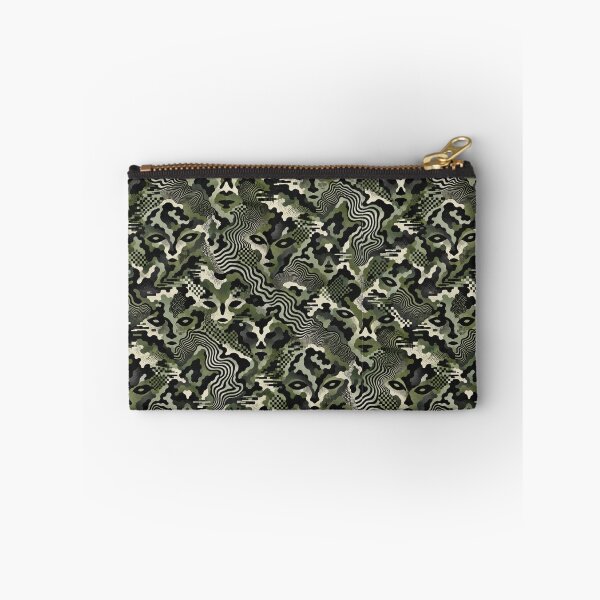 Item preview,  Anti-AI Camouflage - Green and black edition - Adversarial Pattern to Confuse Facial Recognition & AI Scanners designed and sold by Goth Boy Gang.