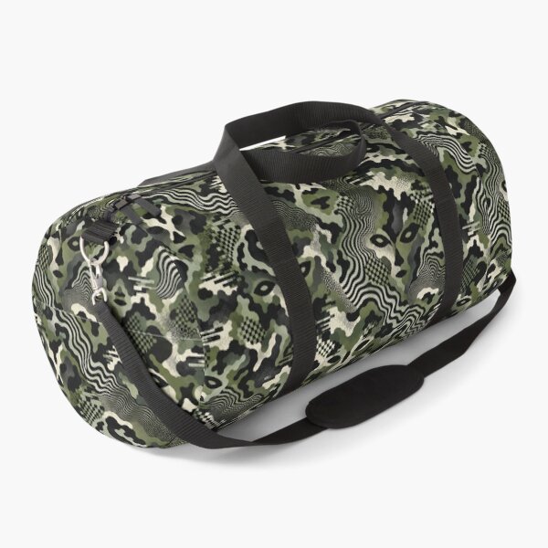 Item preview,  Anti-AI Camouflage - Green and black edition - Adversarial Pattern to Confuse Facial Recognition & AI Scanners designed and sold by Goth Boy Gang.