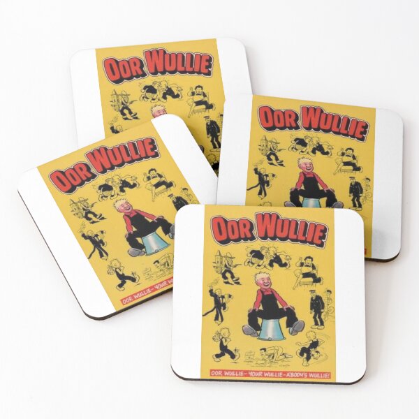 Item preview, Oor Wullie Comic Book Scottish Cover Art Original Custom Vintage Movie Poster designed and sold by Cool Robot Bro..