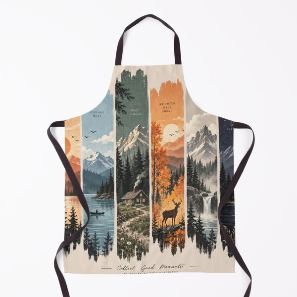 Item preview, Retro Mountain Landscape, Vintage Forest Adventure, National Park Inspired, Hiking Camping, Outdoor Nature Lover Gift designed and sold by Cchotlan.